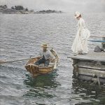 Sommarnöje_(1886),_akvarell_av_Anders_Zorn